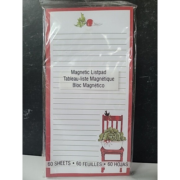 International Greetings USA Autumn Days Magnetic Listpad 60 Sheets New - Picture 2 of 10